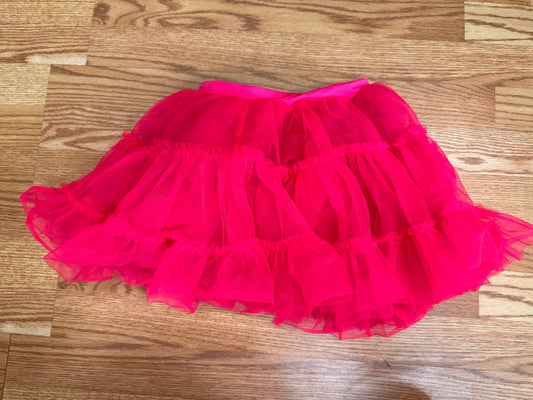 Pre-Owned Tutu w/Shorts Weissman  9110 6x-7 Child Hot Pink  Jazz Hip Hop (Copy)