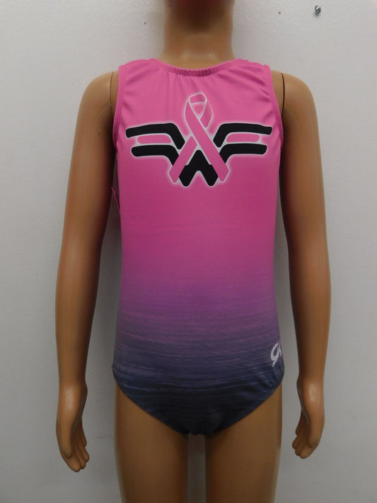 Pre-Owned Leotard Gk Sports Small Child Pink Gymnastics