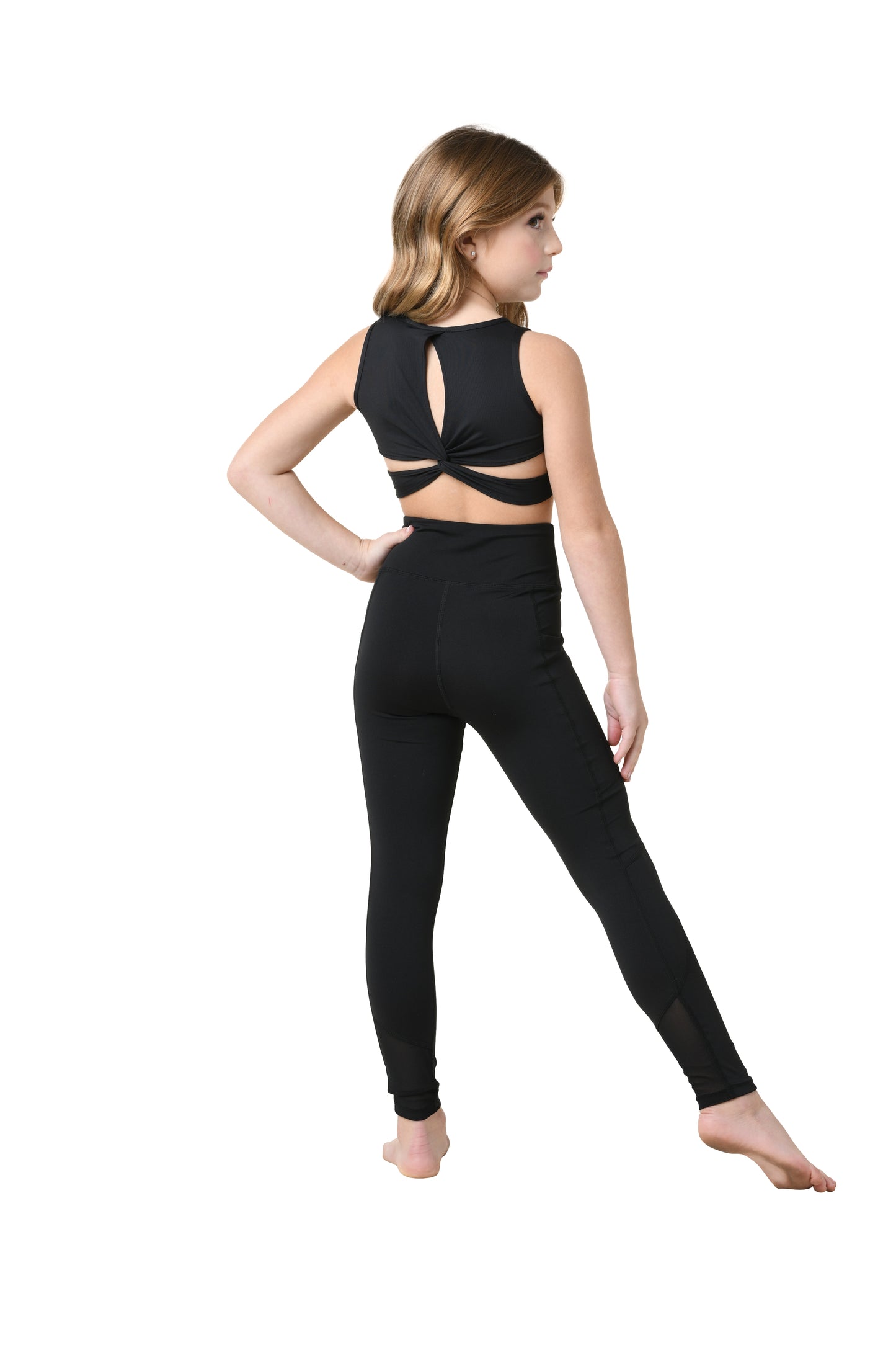 New Leggings DANZNMOTION 22402A Adult Sizes  Black  Jazz Contemporary