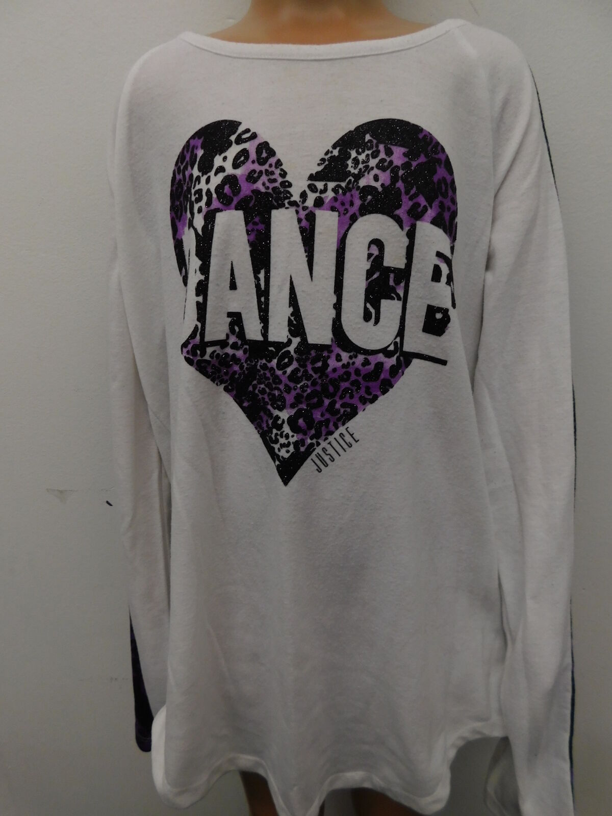 Pre-Owned Top Justice   Large Child Purple  Jazz