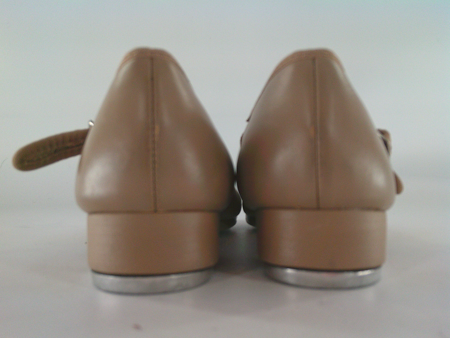 Pre-Owned Tap Shoes Capezio Adult 5.5M Mary Jane Leather Buckle Student