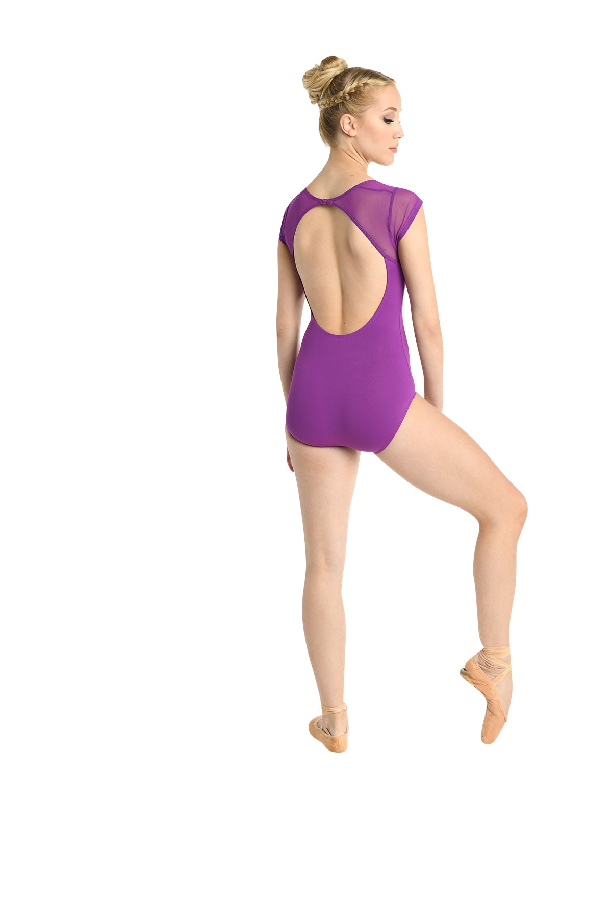 New Leotard Danz N Motion 23109A-Leila Leotard Sweetheart front and Open back