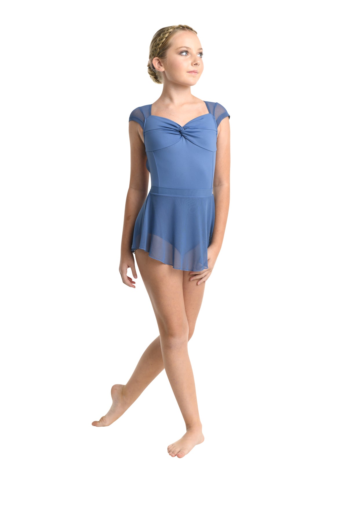 New Leotard Danz N Motion 23109A-Leila Leotard Sweetheart front and Open back