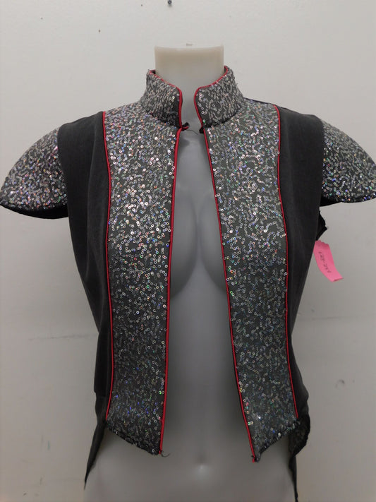 Pre-Owned Jacket Art Stone  0617 Medium Adult Gray  Costume Hip Hop