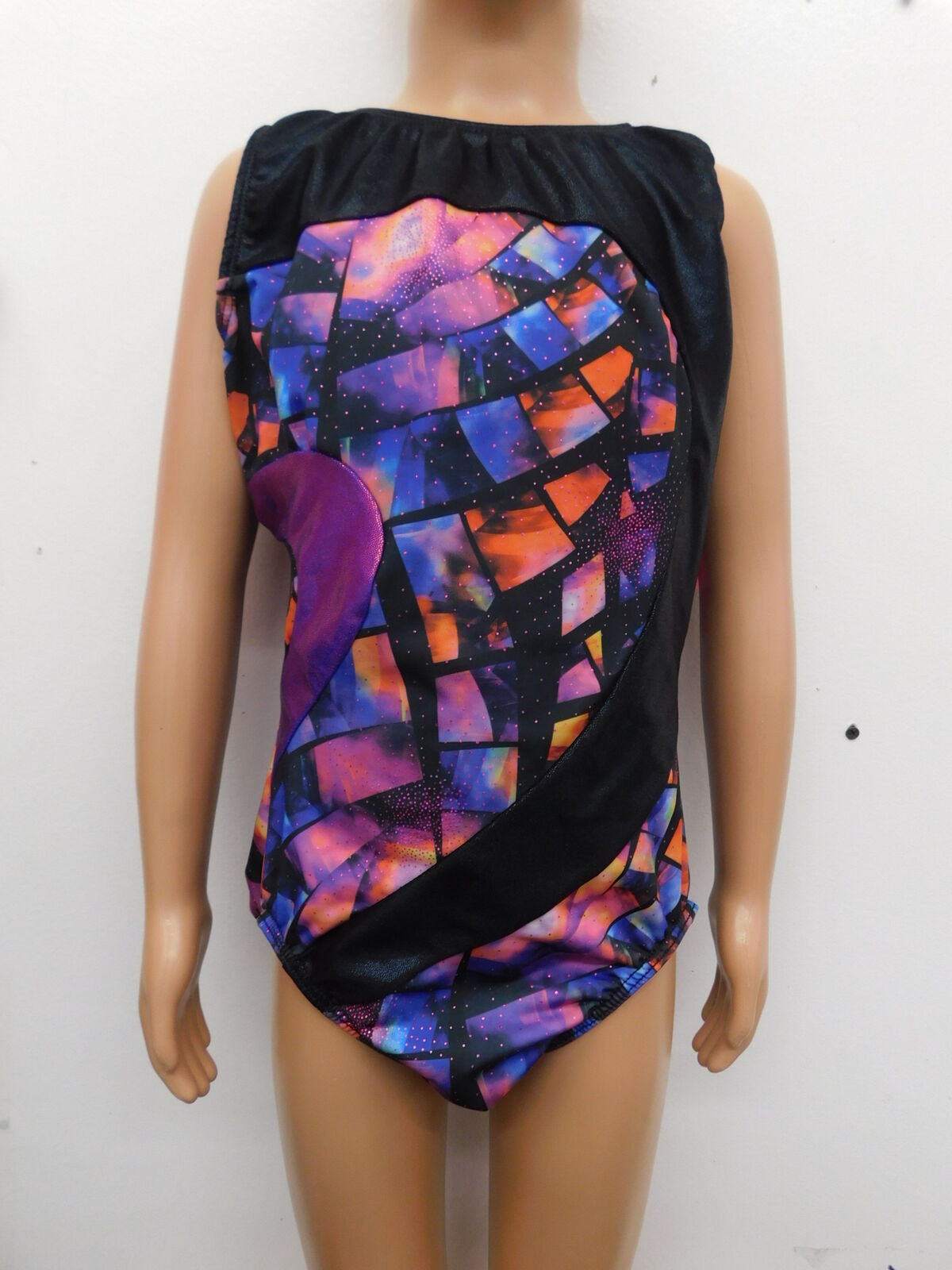 Pre-Owned Leotard Motionwear   Small Adult Purple  Ballet