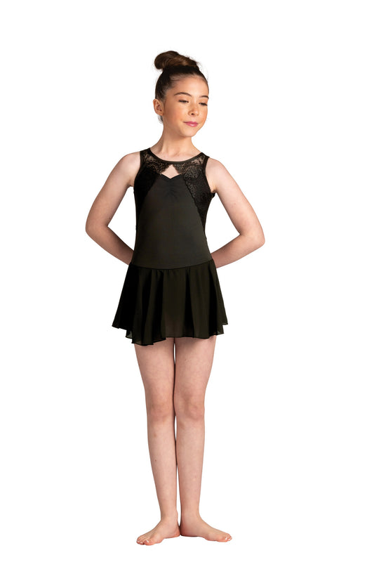 NEW Dance Dress DanzNMotion 24203 Paola Lace Scallop Bolero