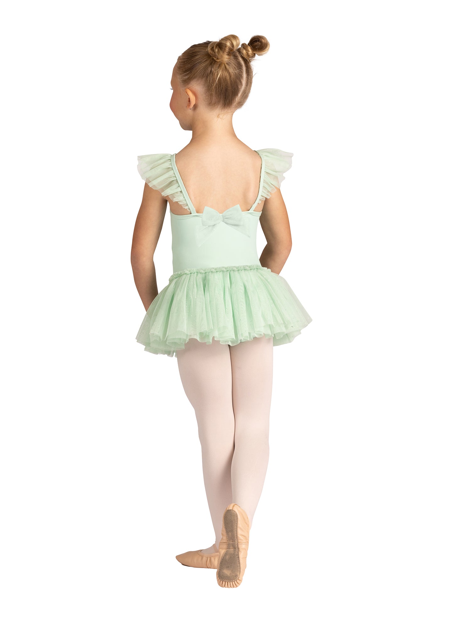 New Leotard Dress Danz N Motion 2462C-Penelope Dress Glitter