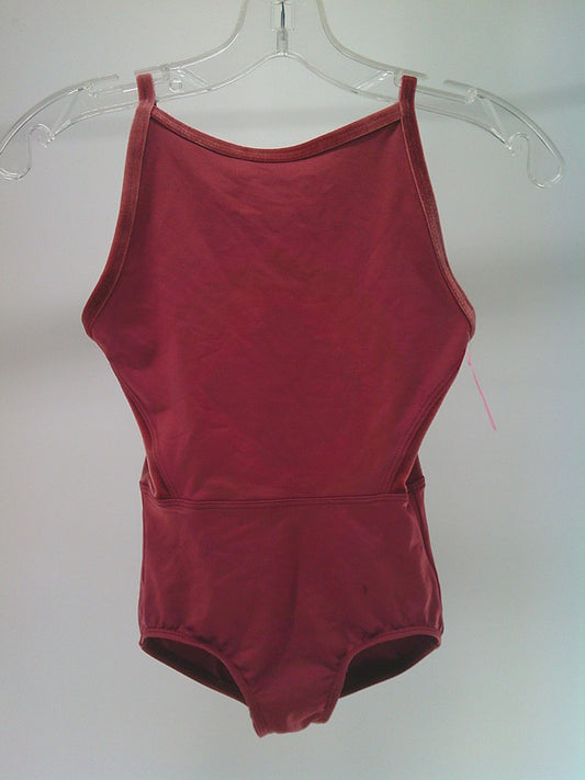 Pre-Owned Leotard Suffolk Dance   Large Child Rust  Ballet Contemporary