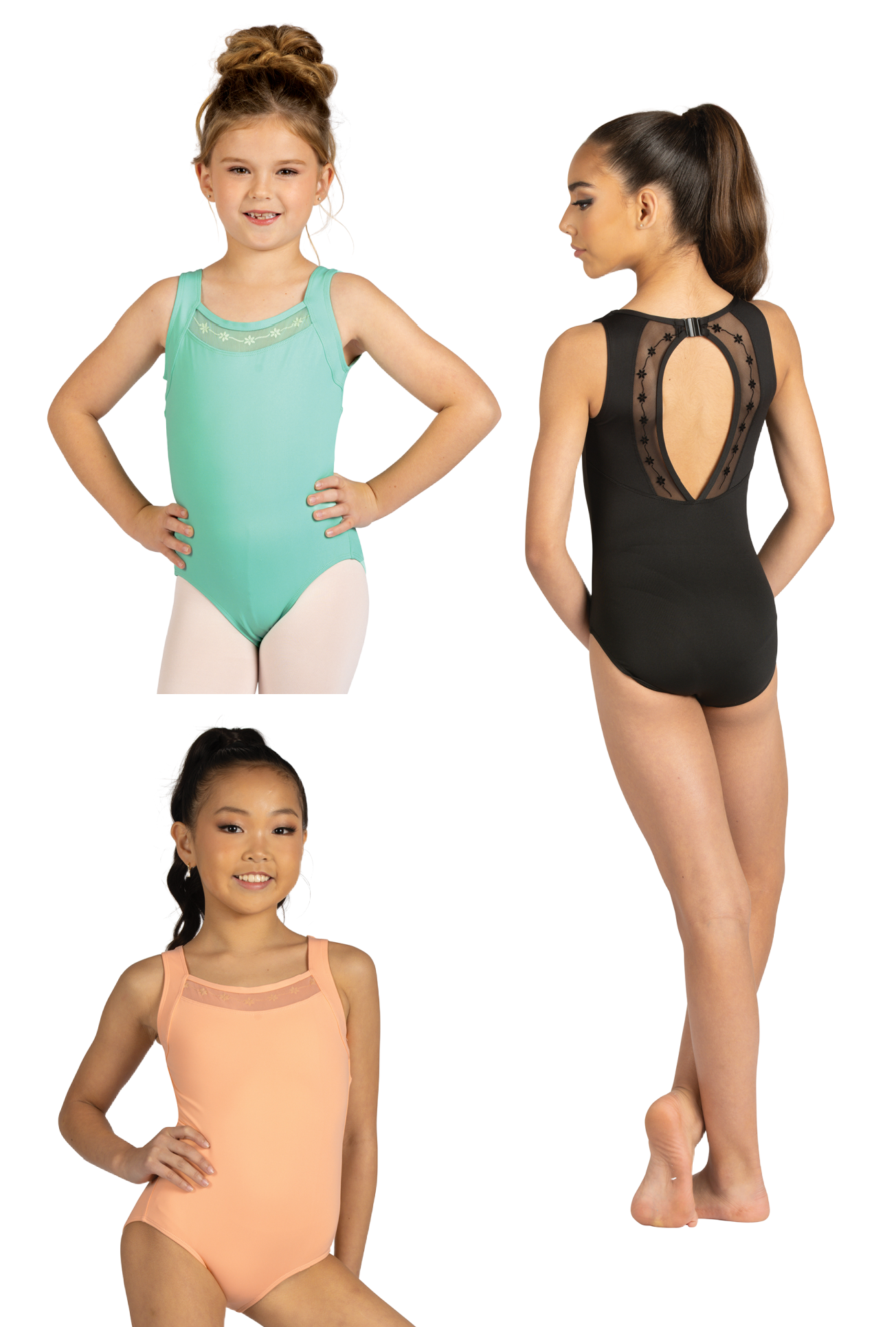 New Danz N Motion 25102C Zoey Keyhole Back Mesh