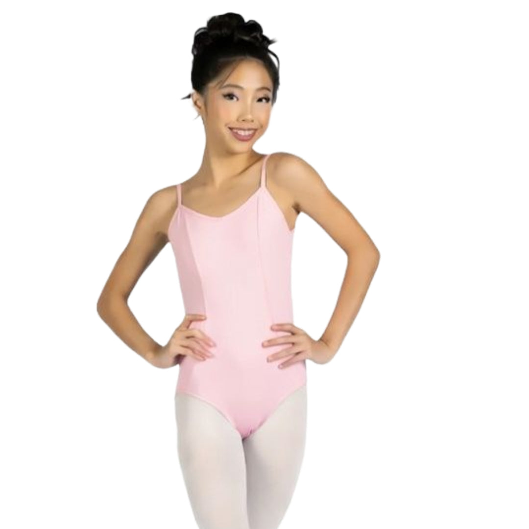 New Leotard Danz N Motion 25135C Dylan Camisole Princess Seamed Child Sizes