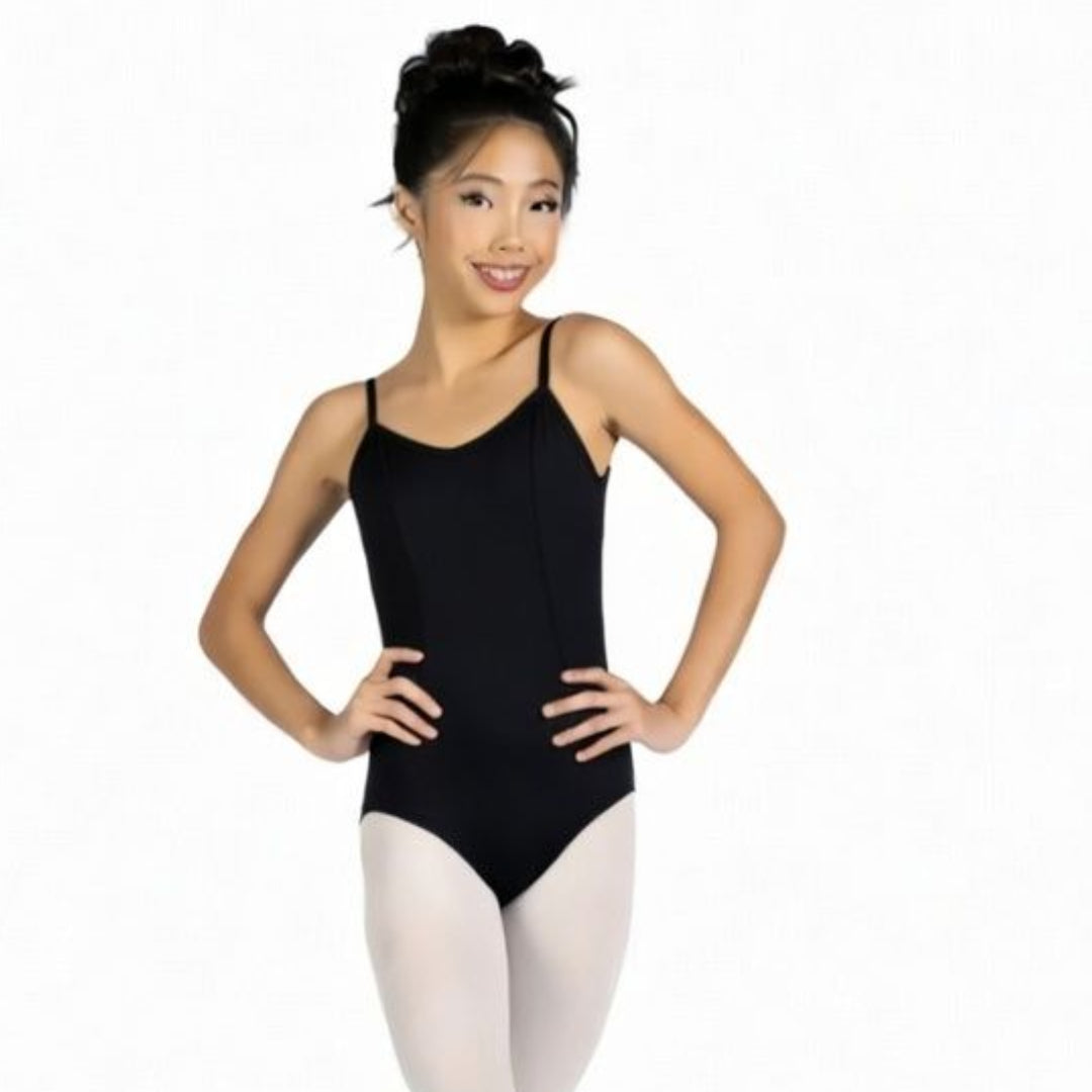 New Leotard Danz N Motion 25135C Dylan Camisole Princess Seamed Child Sizes