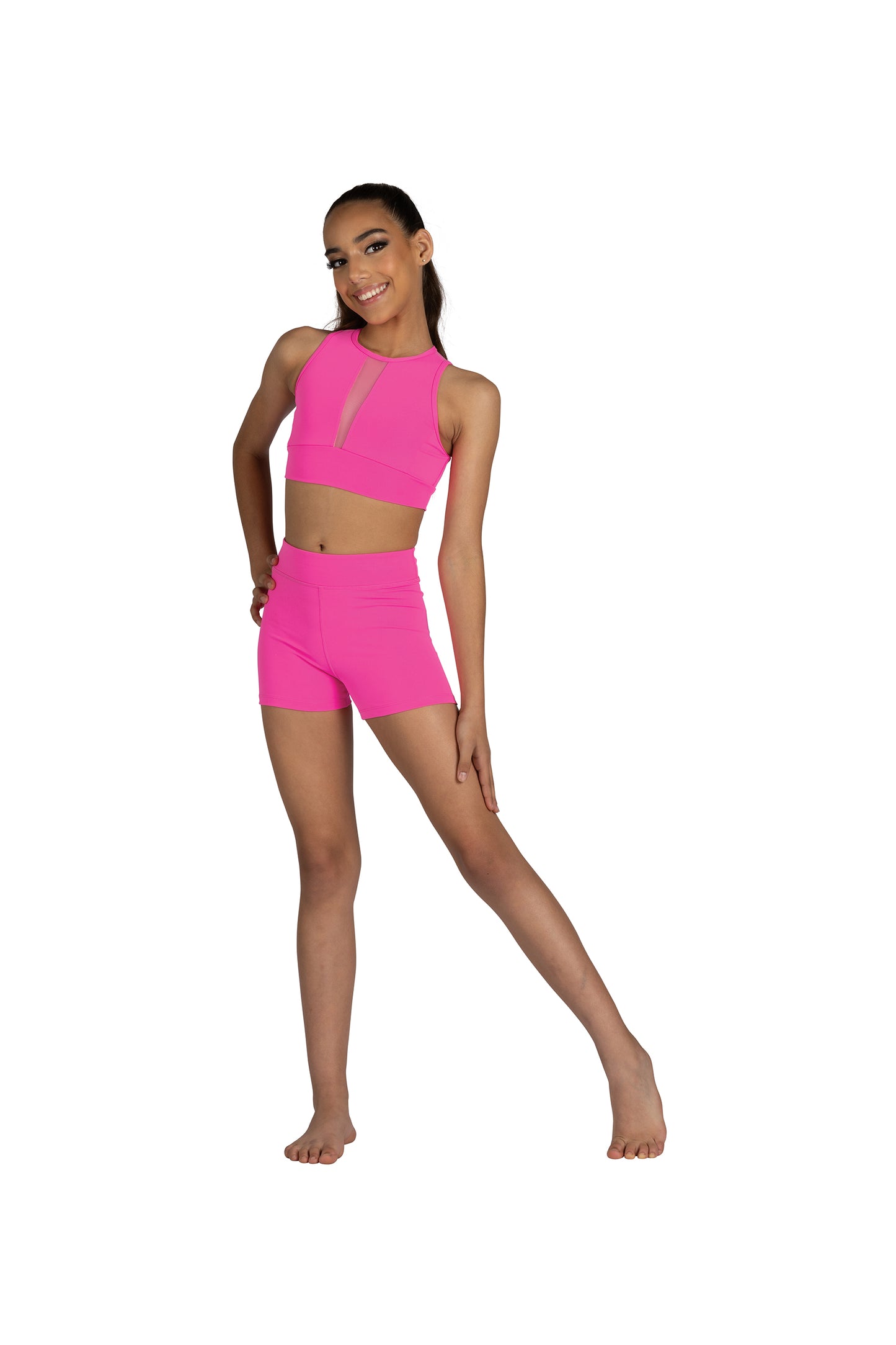 New Crop Top Danz N Motion Rue 25301C Child Sizes 6x-7 to 14-16