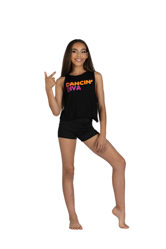 New Tank Top Dancin Diva Danz N Motion 25318C
