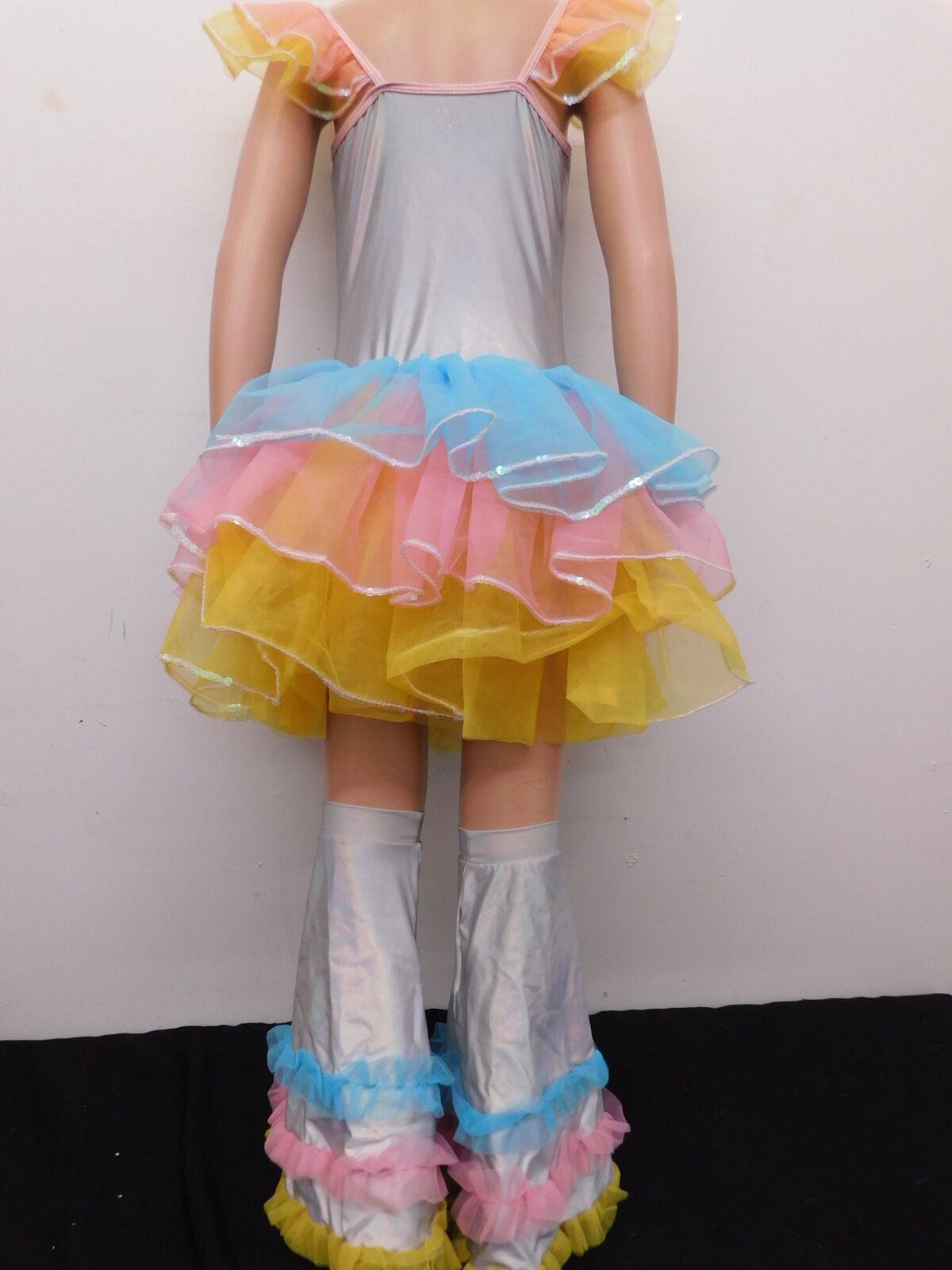 Pre-Owned Costume Curtain Call  E2205 Medium Child Multi Color  Jazz