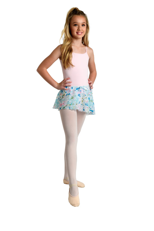 New Ballet Skirt 2605C-Floral Elastic Waist