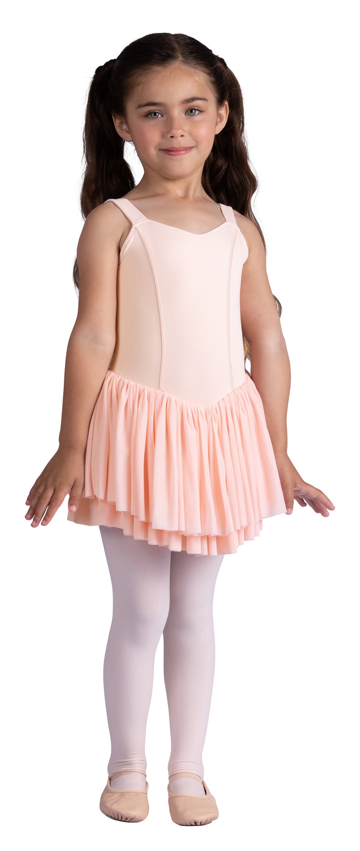New Leotard Dress Danz N Motion 26200C Lilac & Pink Child Sizes Ballet Tap Jazz