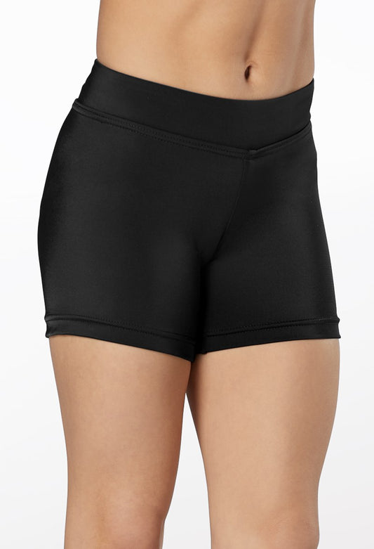 Pre-Owned Shorts Weissmans MT12470 Medium Child Black Jazz Gymnastics