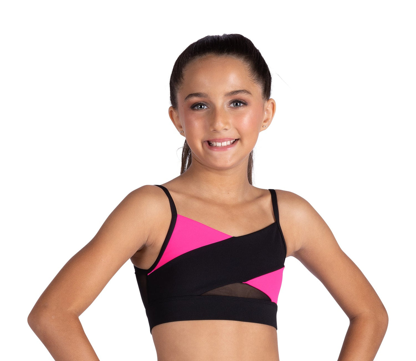New Crop Top Danz N Motion 26300C Colorful Convention Wear