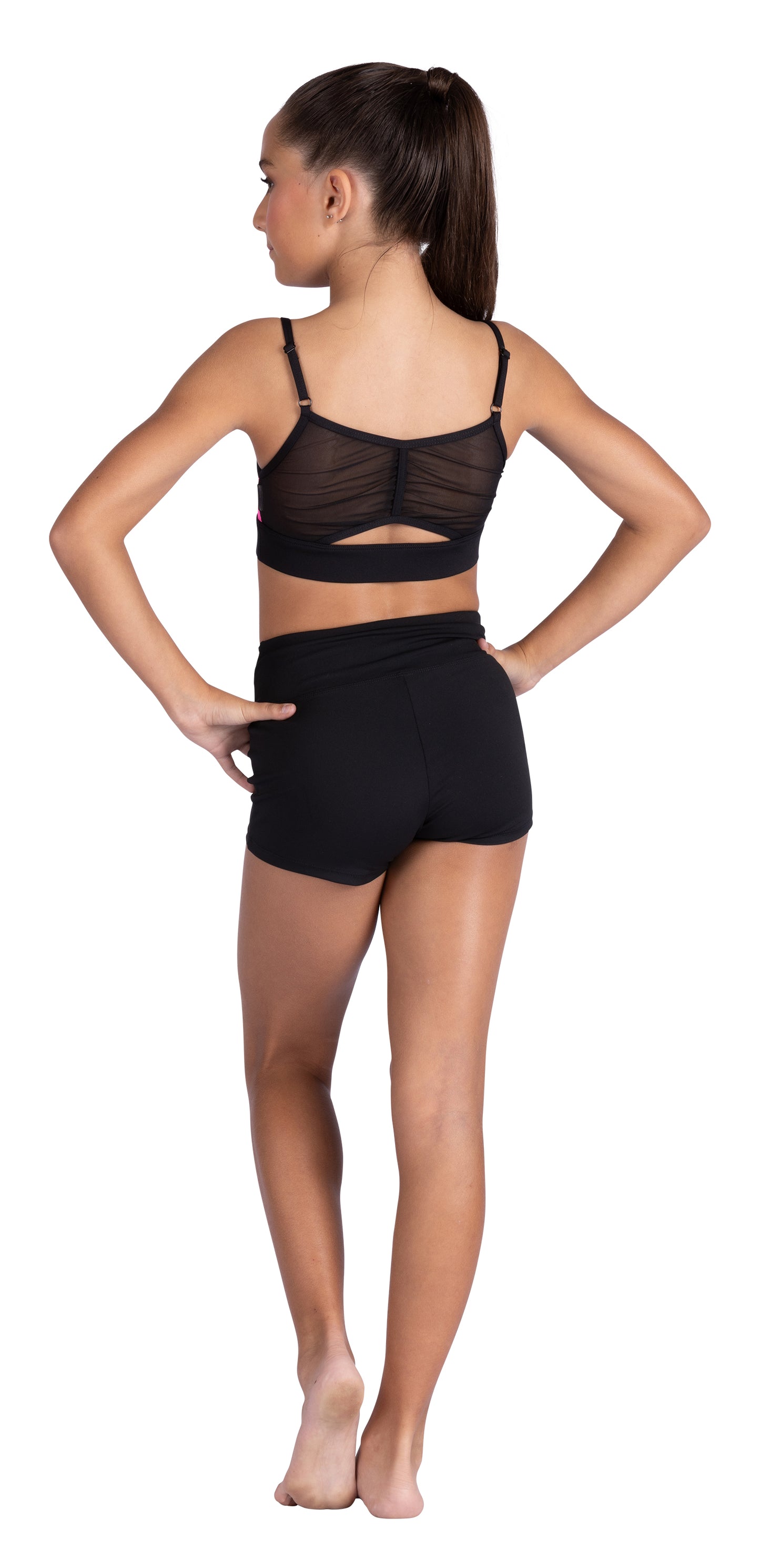 New Crop Top Danz N Motion 26300C Colorful Convention Wear