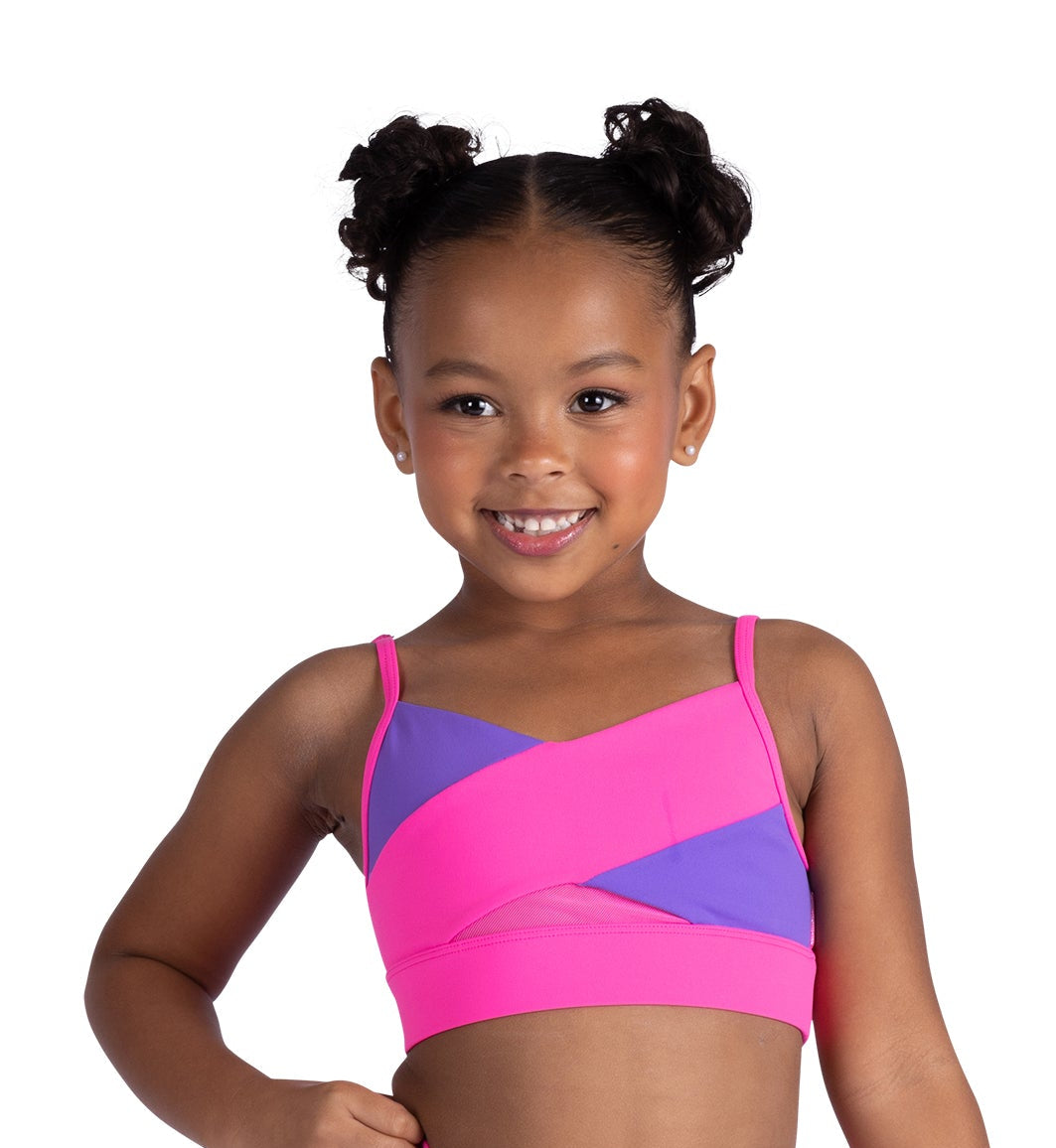 New Crop Top Danz N Motion 26300C Colorful Convention Wear