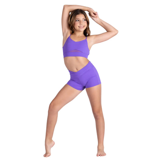New Crop Top 26301 Child 8-10 Bright Lavender