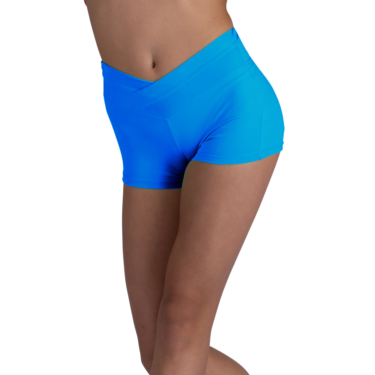 New Dance Shorts Danz N Motion 26406C V Waist Solid