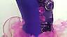 Pre-Owned Costume Curtain Call  E481 XS Child Purple  Jazz