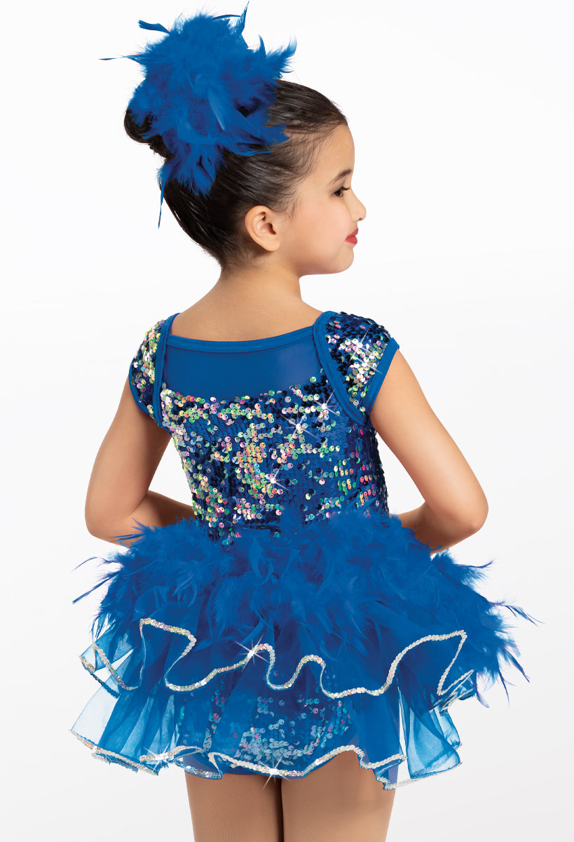 Pre-Owned Costume Weissman  12621 XXL Child Royal Blue  Jazz
