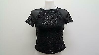 Pre-Owned Top Weissman  10924 Large Adult Black  Jazz Tap Clogging