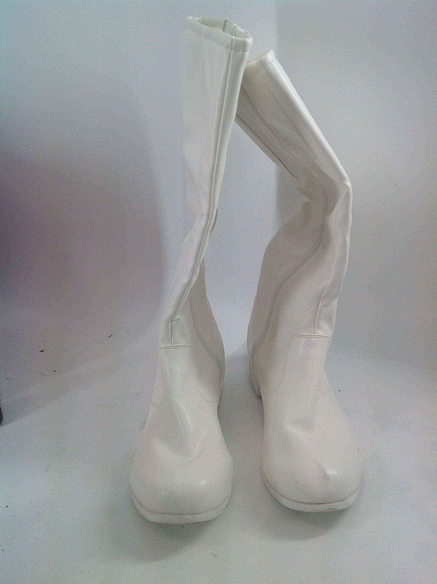 Pre-Owned Parade Shoes Gotham  12M Knee High  Zip Up Rubber