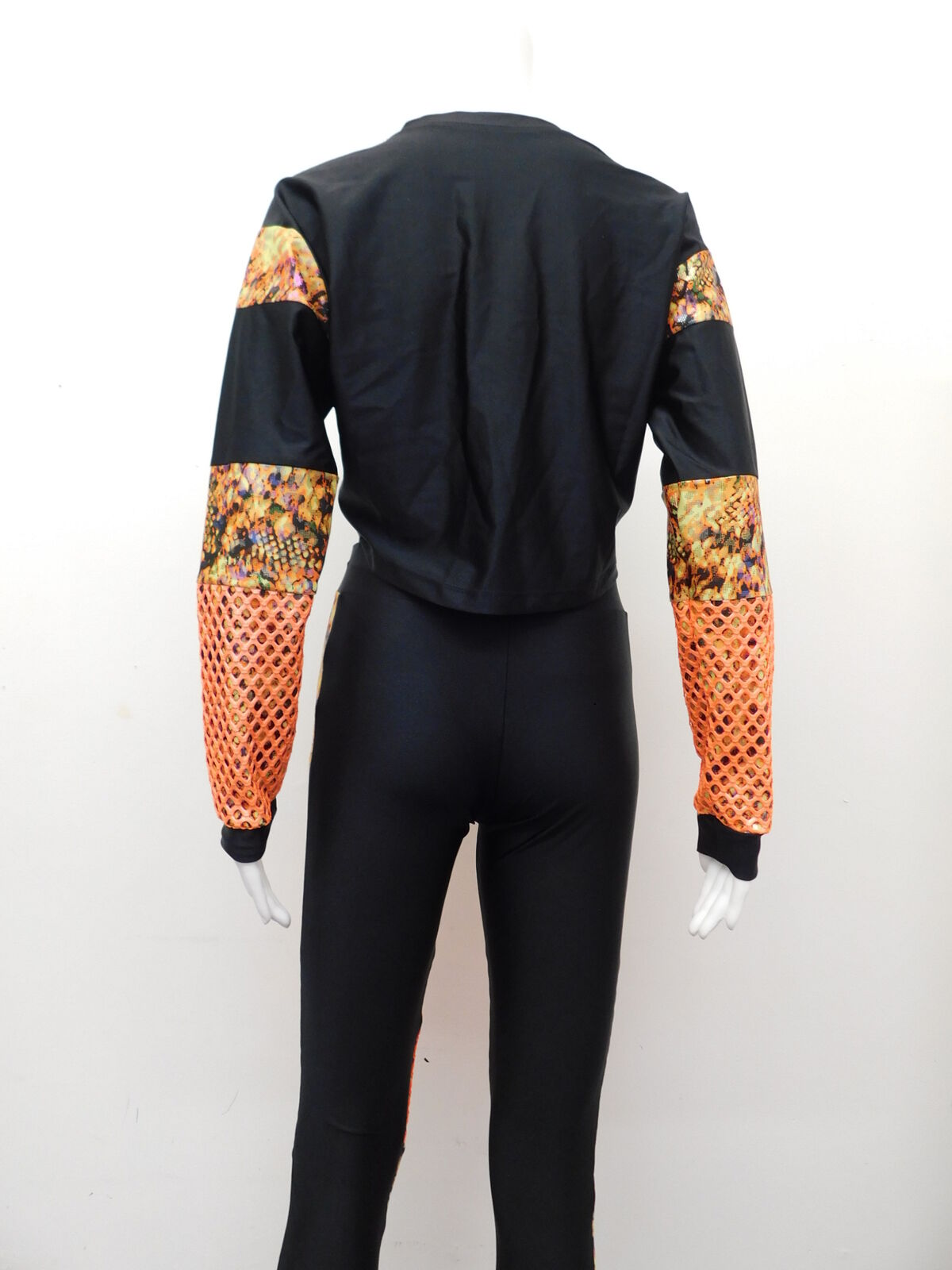 Pre-Owned Costume Double Platinum  EL186 Small Adult Orange  Jazz