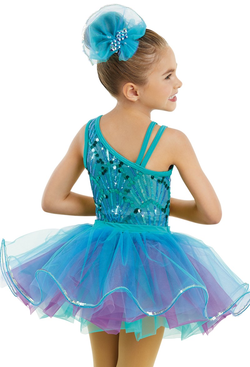 Pre-Owned Costume Weissman  10931 Small Child Teal  Jazz
