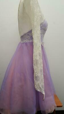Pre-Owned Costume Gallery  14281 Small Child Purple Dress Lyrical Rhinestone