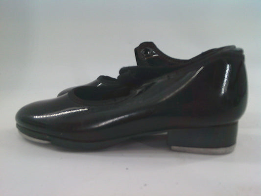 Pre-Owned Tap Shoes Capezio Toddler 10M Tyette Man Made Elastic Student