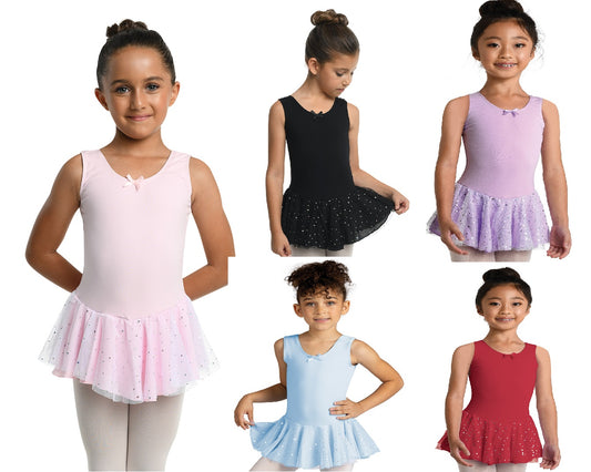 New Leotard Dress Danz N Motion 264 Child Sizes  Many Colors  Ballet Tap Jazz