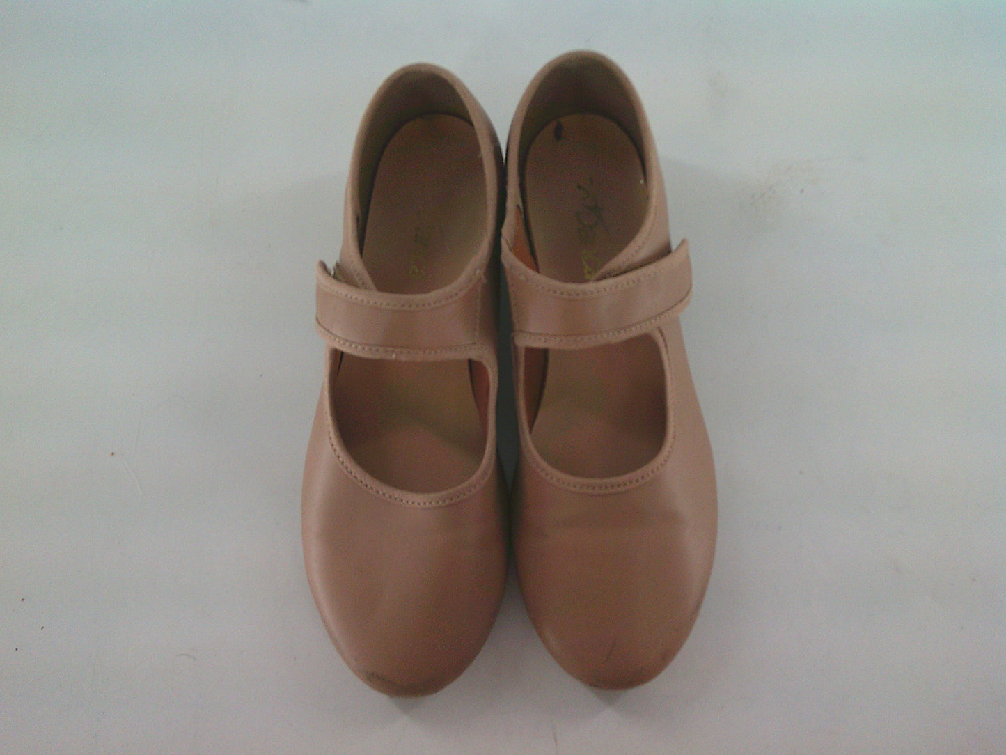 Pre-Owned Tap Shoes SoDanca Adult 5M Mary Jane Leather Loop Strap