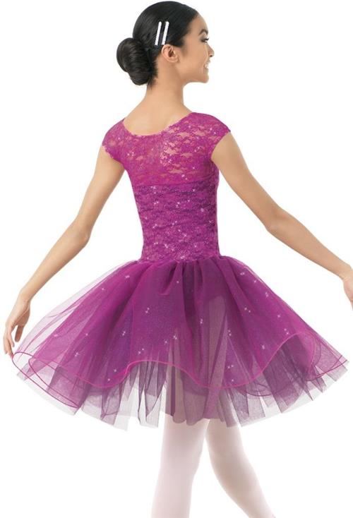 Pre-Owned Costume Weissman  10051 Medium Child Burgundy  Ballet