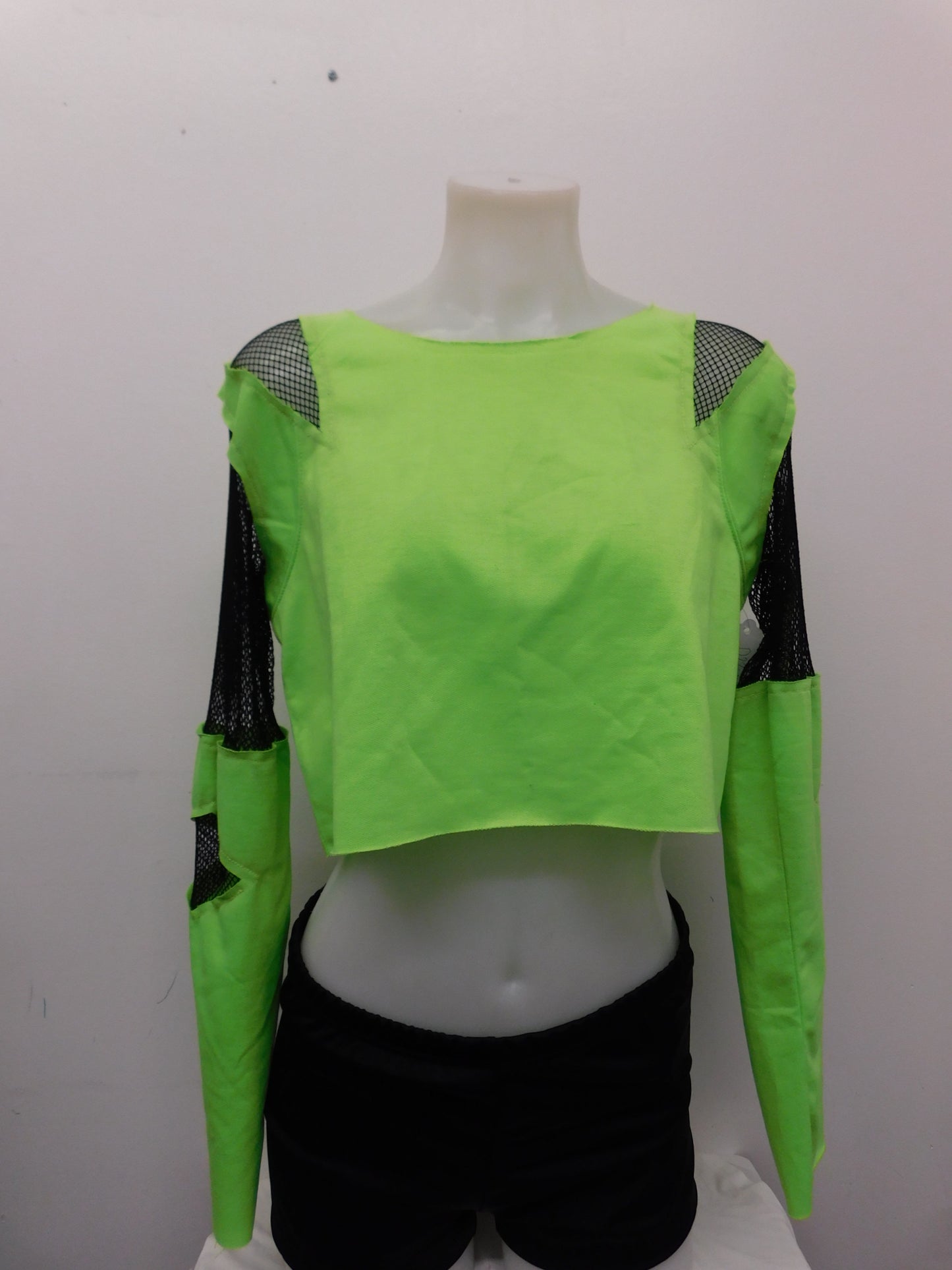 Pre-Owned Top Gallery  HH07 Large Child Lime Green  Jazz