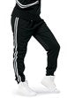 Pre-Owned Costume Pants Joggers Balera AH9281 Medium Child Black Hip Hop Tap