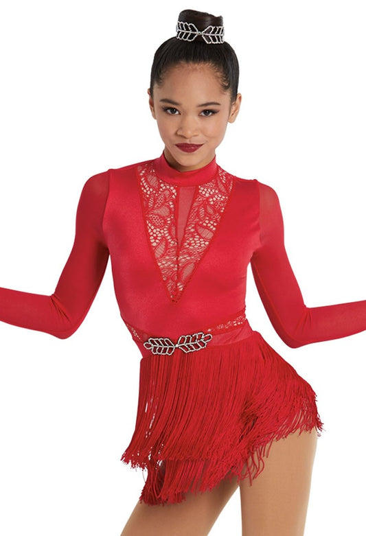 Pre-Owned Costume Weissman 11701 Medium Child Red Jazz