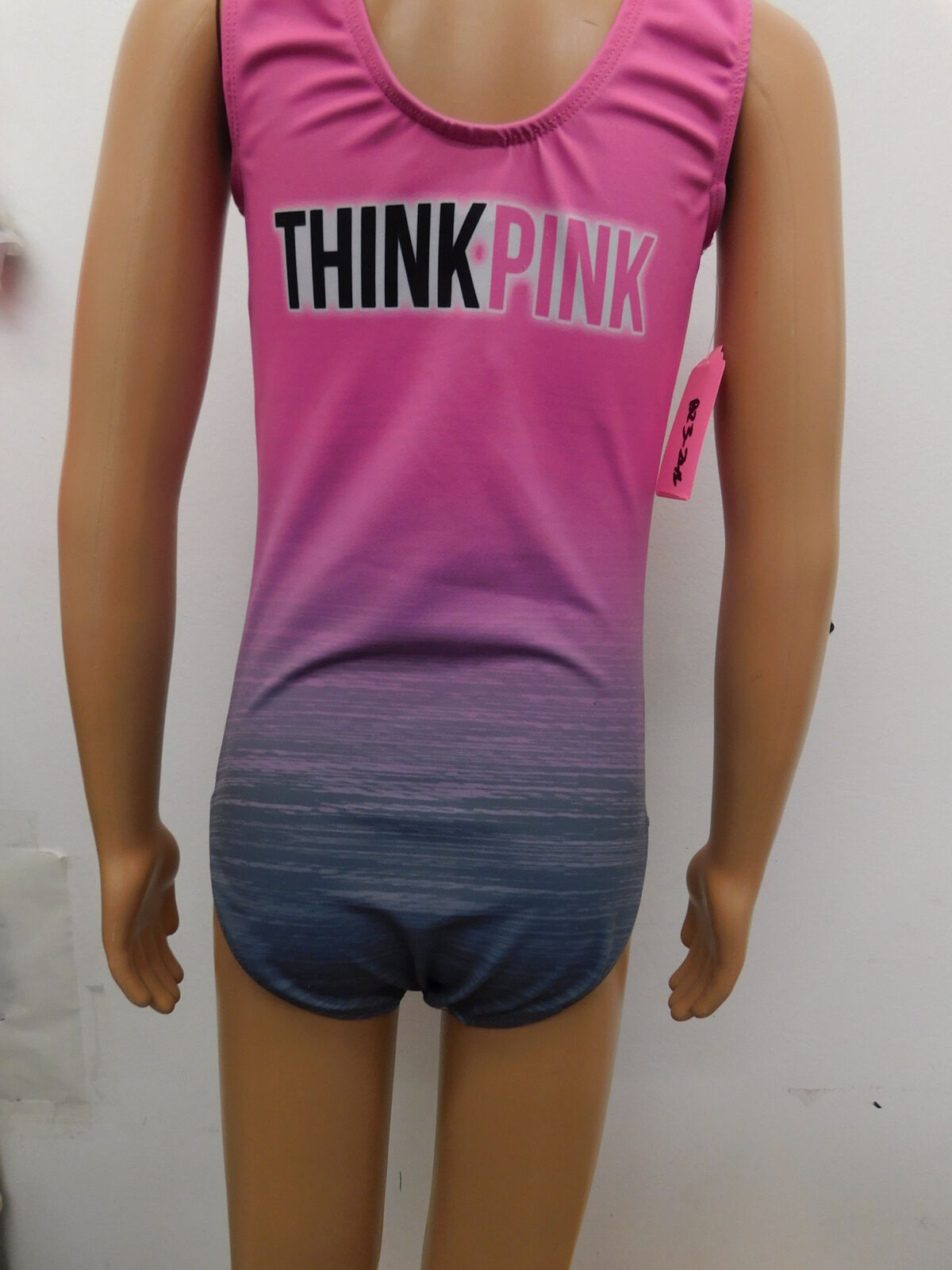 Pre-Owned Leotard Gk Sports Small Child Pink Gymnastics