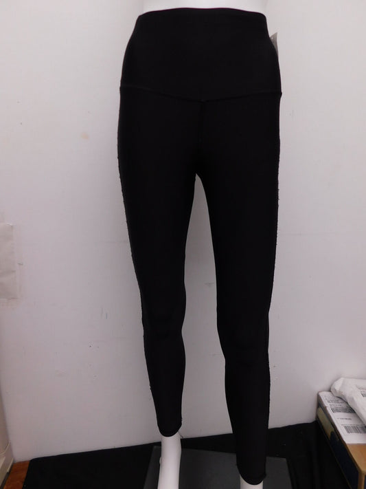 Pre-Owned Leggings Rue Sport   Medium Adult Black  Jazz