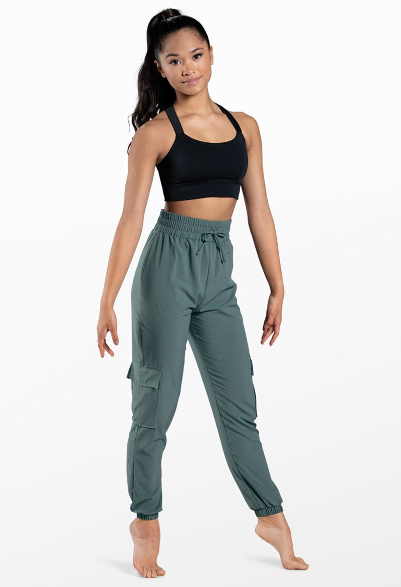 Pre-Owned Cargo Jogger Balera  AH12541 XL Adult Juniper Green  Jazz Tap