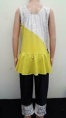 Pre-Owned Costume Dansco   Large Adult Yellow  Jazz