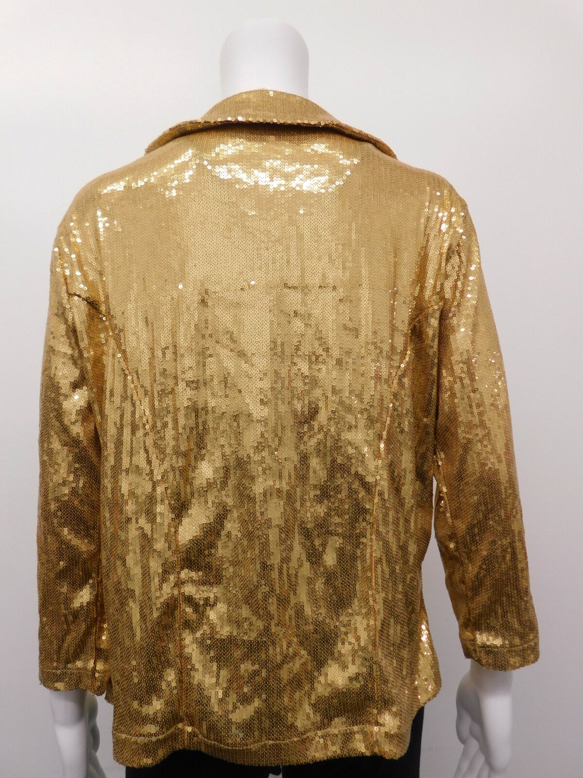 Pre-Owned Costume Jacket Balera  SQ7298 Large Adult Gold  Tap Jazz