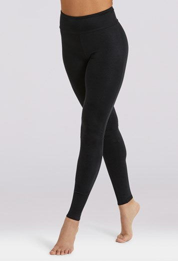 Pre-Owned Leggings Motionwear Large Child Black Jazz Lycra