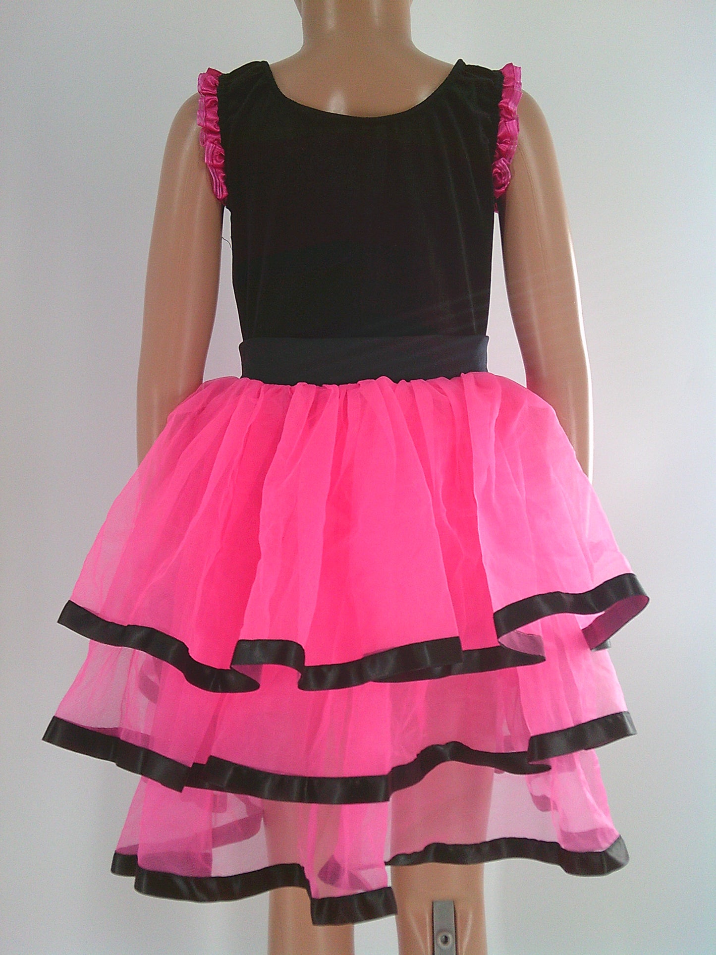 Pre-Owned Costume Revolution  RC17118 Medium Child Pink Tutu Jazz Tap