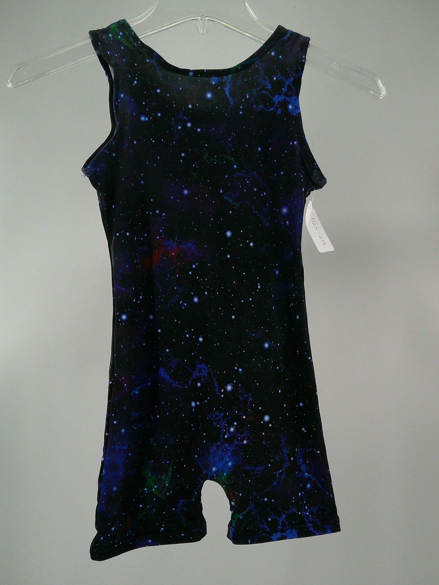 Pre-Owned Biketard Amazon   Large Child Blue  Acro Tumbling