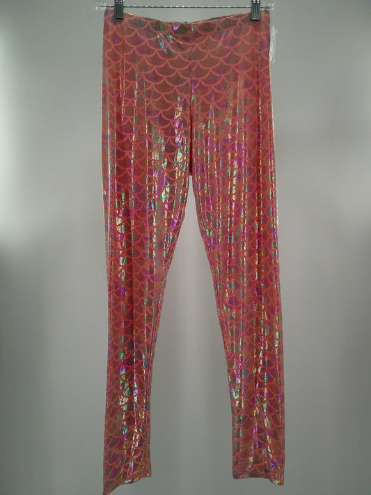 Pre-Owned Leggings Nihoe   Medium Adult Peach  Jazz Gymnastics