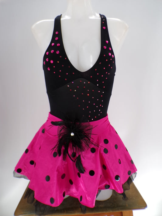 Pre-Owned Costume Body Wrappers  P606 Small Adult Pink  Jazz